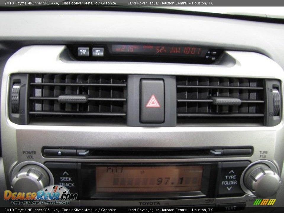 2010 Toyota 4Runner SR5 4x4 Classic Silver Metallic / Graphite Photo #17