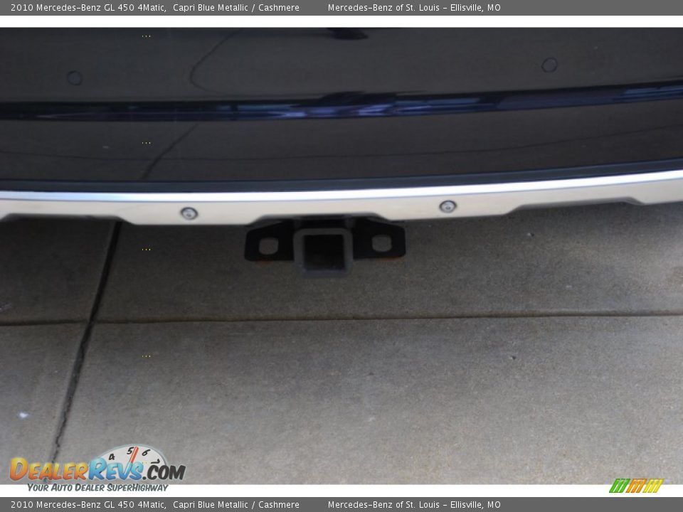 2010 Mercedes-Benz GL 450 4Matic Capri Blue Metallic / Cashmere Photo #12