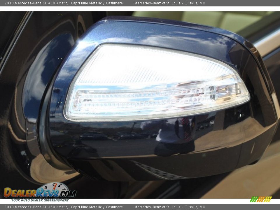 2010 Mercedes-Benz GL 450 4Matic Capri Blue Metallic / Cashmere Photo #21