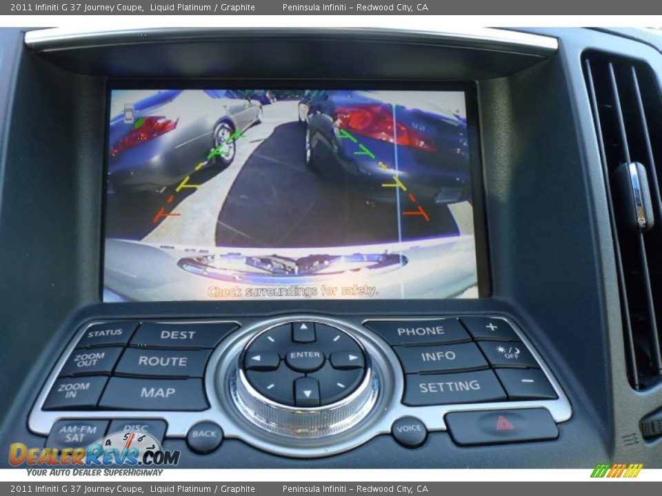 2011 Infiniti G 37 Journey Coupe Liquid Platinum / Graphite Photo #4