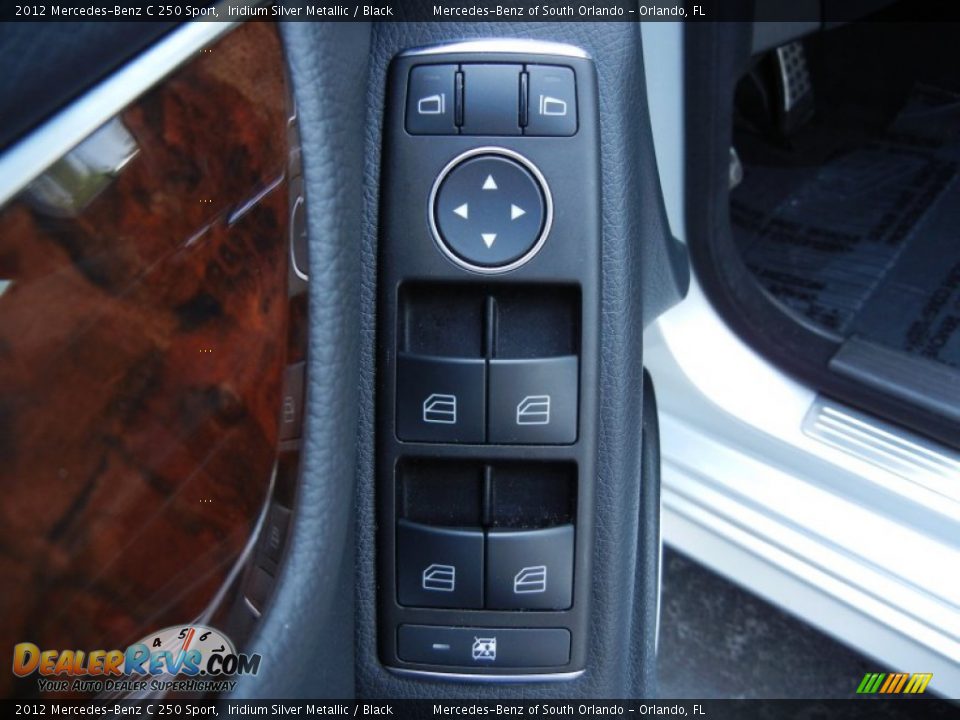 2012 Mercedes-Benz C 250 Sport Iridium Silver Metallic / Black Photo #12