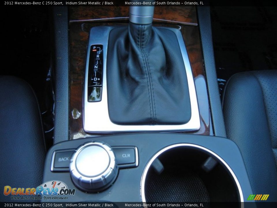 2012 Mercedes-Benz C 250 Sport Iridium Silver Metallic / Black Photo #22