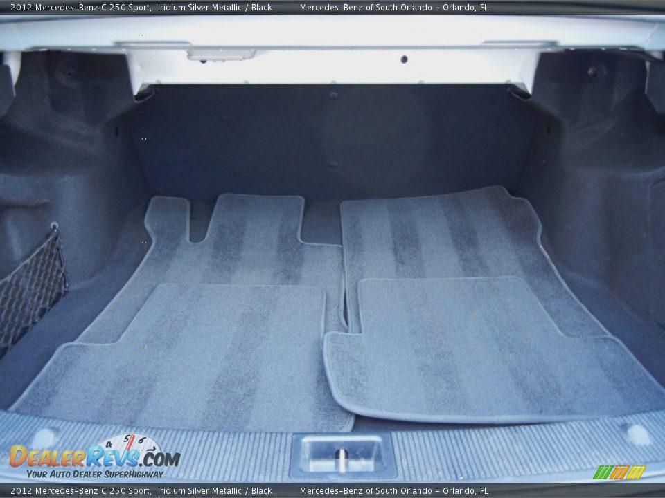 2012 Mercedes-Benz C 250 Sport Iridium Silver Metallic / Black Photo #25