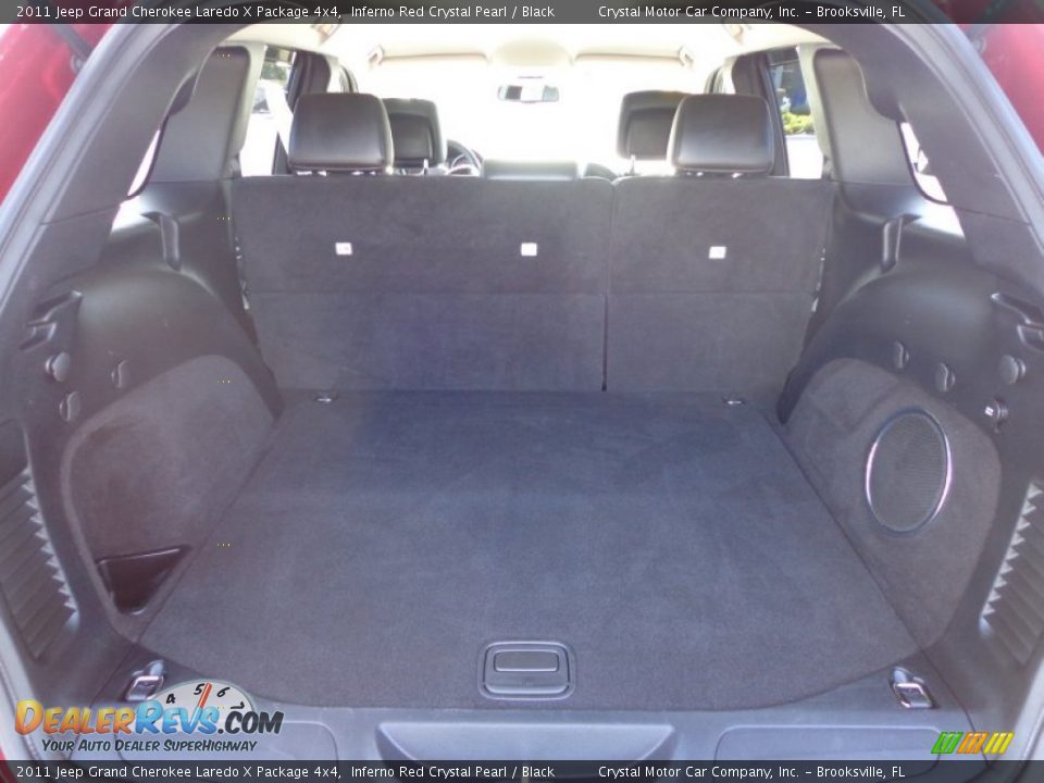 2011 Jeep Grand Cherokee Laredo X Package 4x4 Inferno Red Crystal Pearl / Black Photo #7