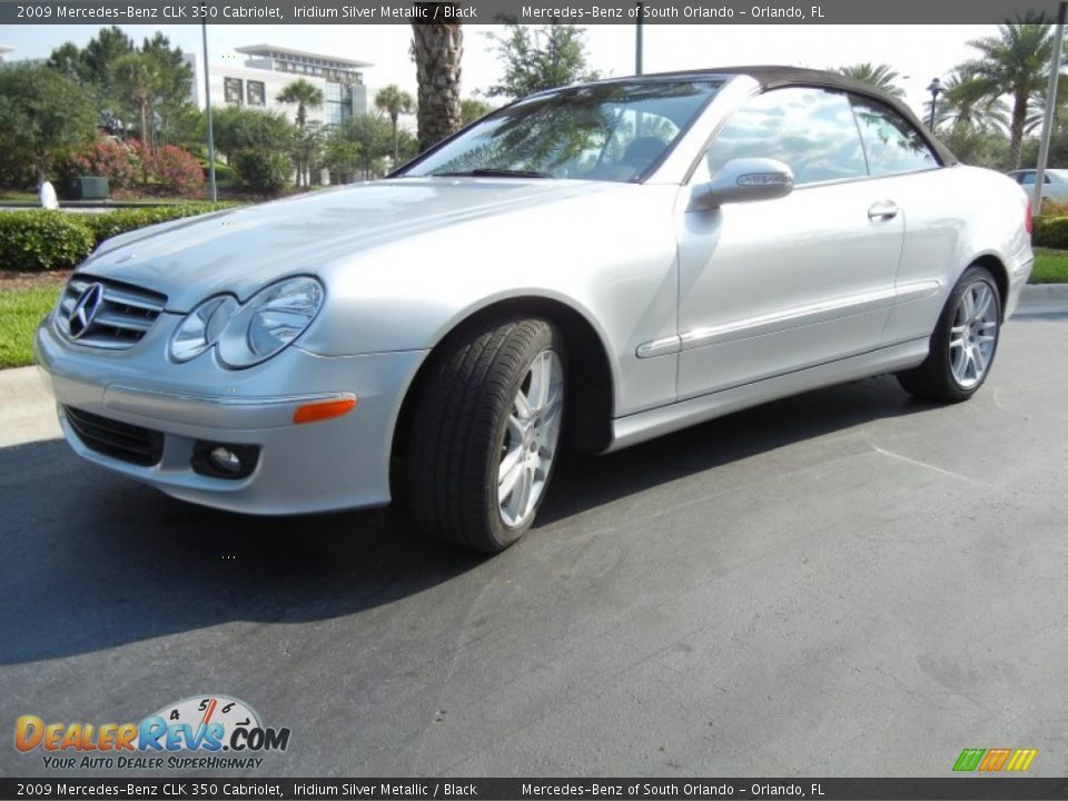 Front 3/4 View of 2009 Mercedes-Benz CLK 350 Cabriolet Photo #2