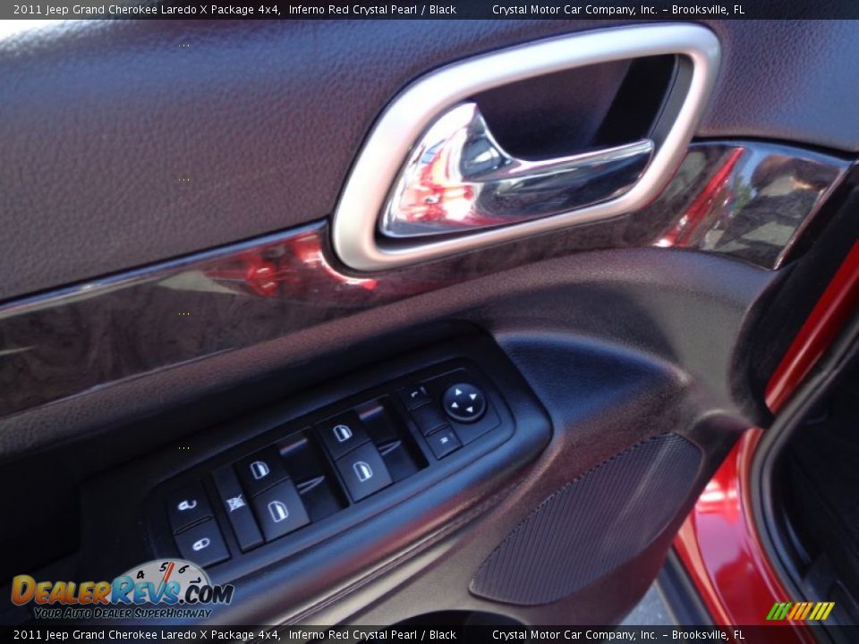 2011 Jeep Grand Cherokee Laredo X Package 4x4 Inferno Red Crystal Pearl / Black Photo #18