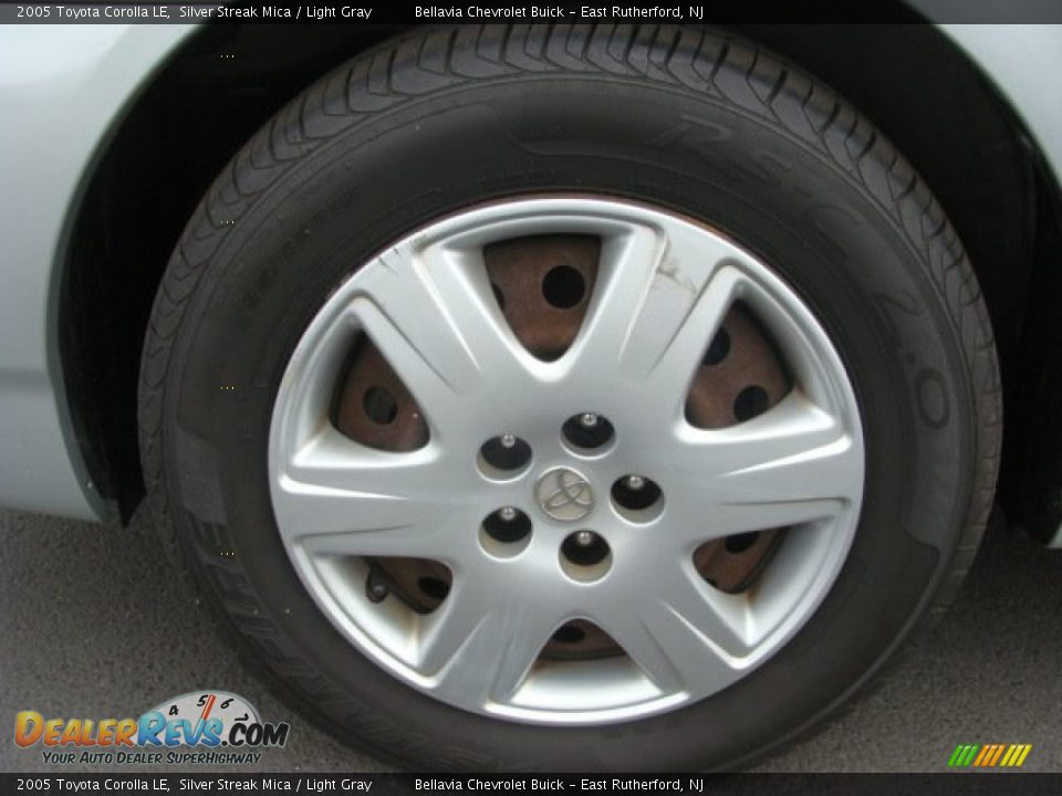 2005 Toyota Corolla LE Silver Streak Mica / Light Gray Photo #14