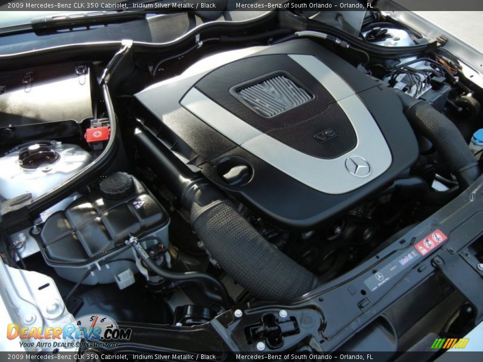2009 Mercedes-Benz CLK 350 Cabriolet 3.5 Liter DOHC 24-Valve VVT V6 Engine Photo #31
