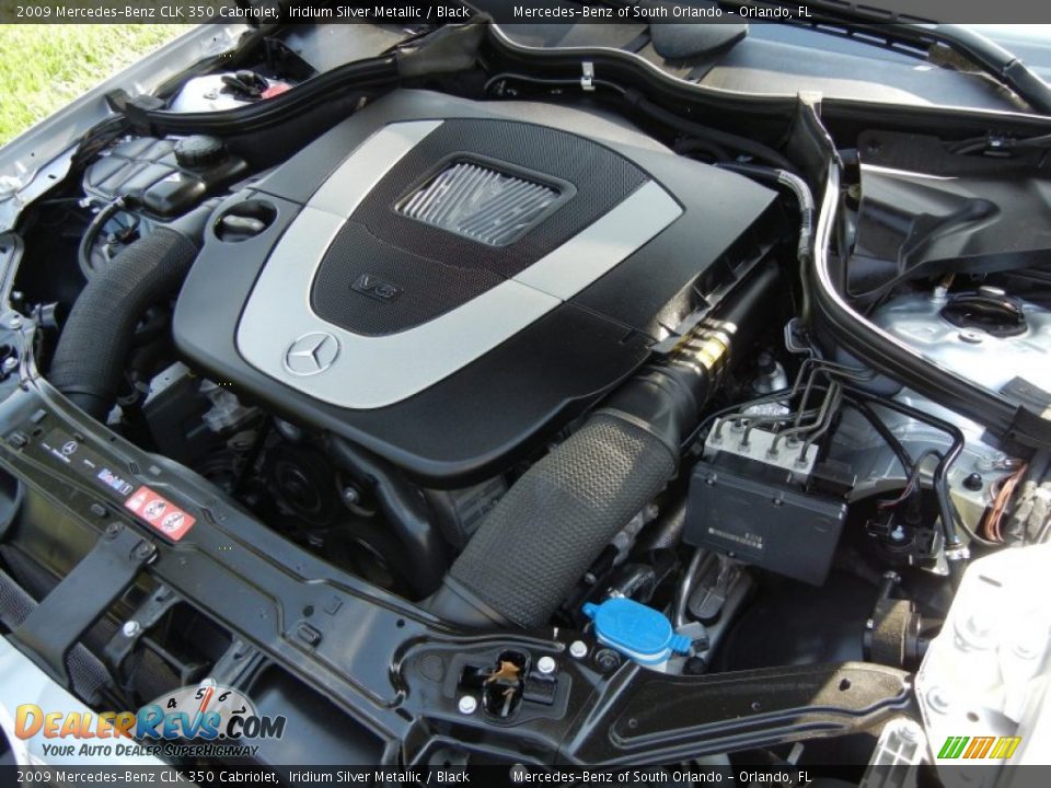 2009 Mercedes-Benz CLK 350 Cabriolet 3.5 Liter DOHC 24-Valve VVT V6 Engine Photo #32