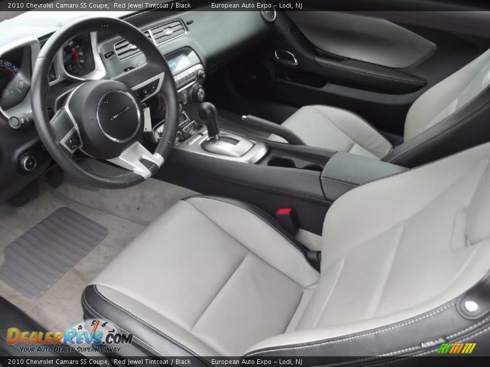 Black Interior - 2010 Chevrolet Camaro SS Coupe Photo #7