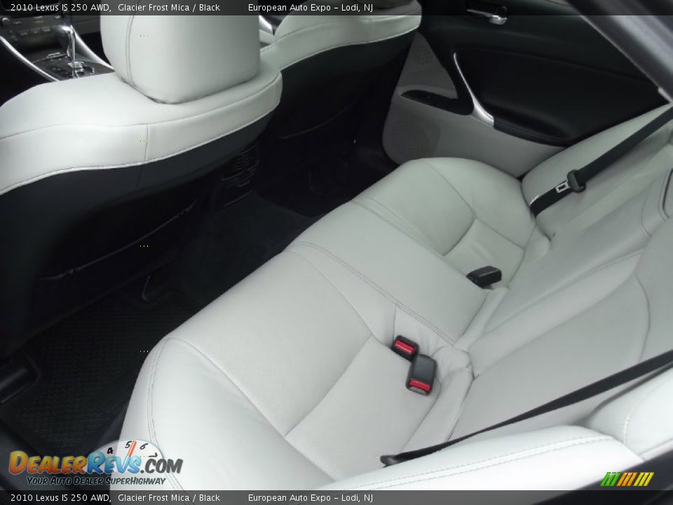2010 Lexus IS 250 AWD Glacier Frost Mica / Black Photo #10