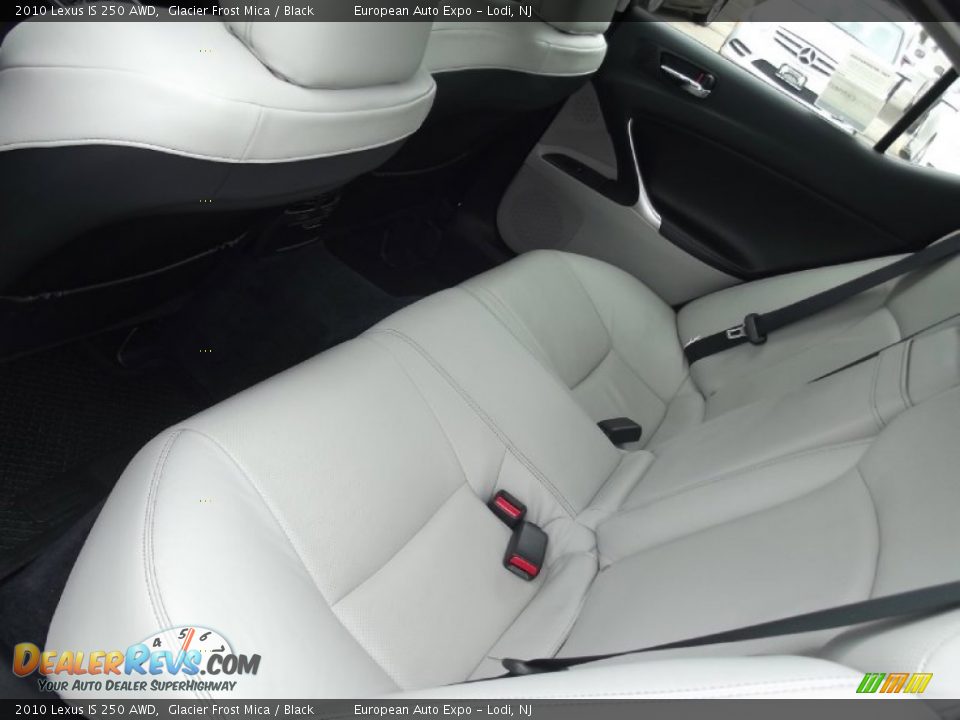 2010 Lexus IS 250 AWD Glacier Frost Mica / Black Photo #12
