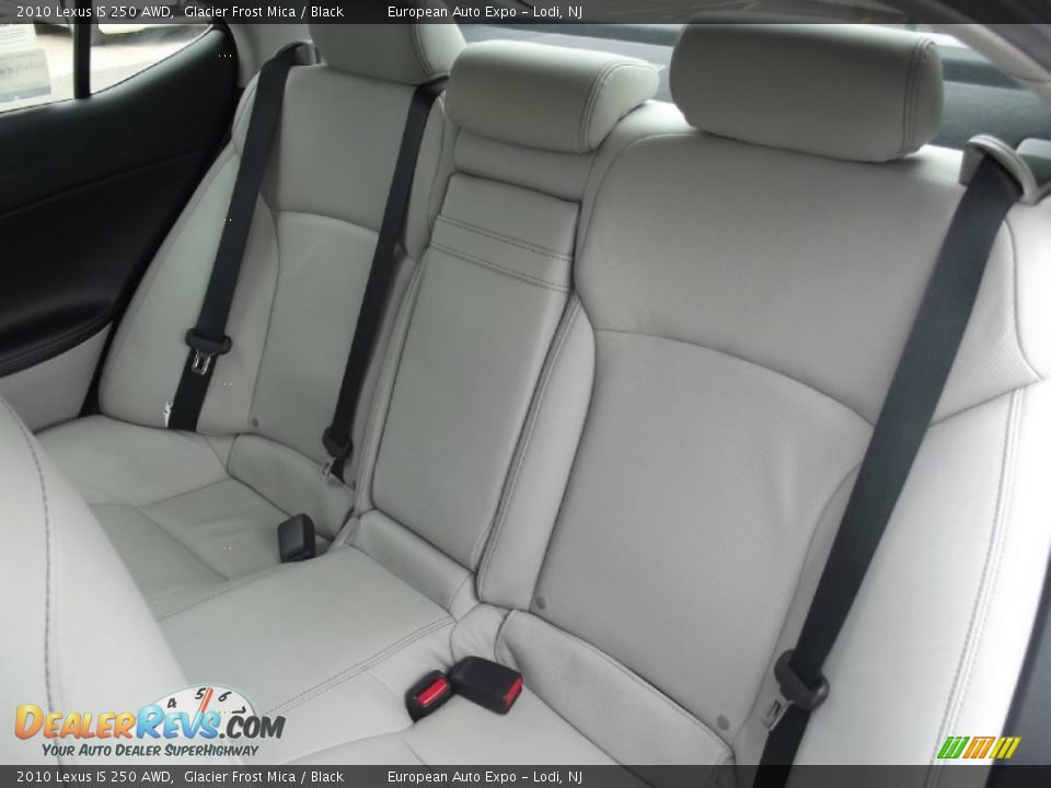 2010 Lexus IS 250 AWD Glacier Frost Mica / Black Photo #13