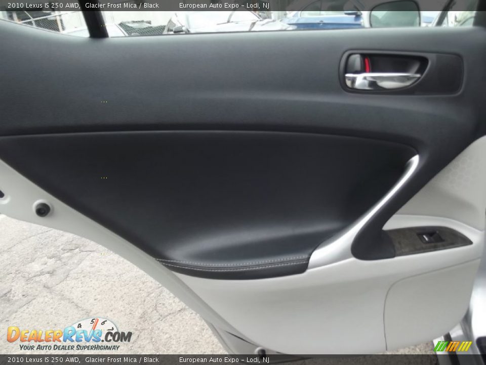 2010 Lexus IS 250 AWD Glacier Frost Mica / Black Photo #14