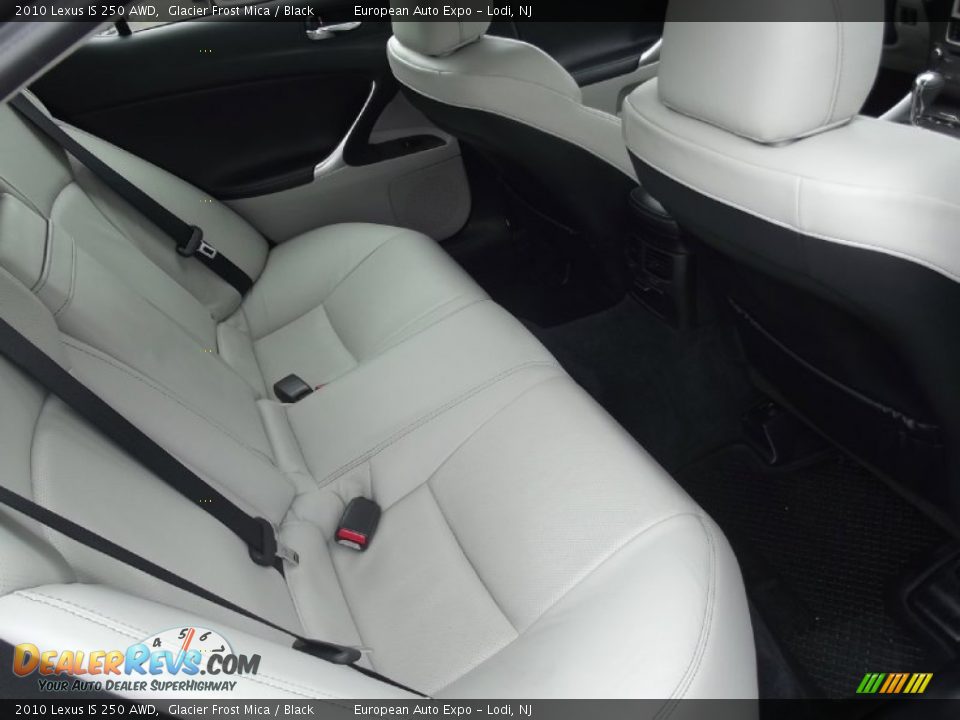 2010 Lexus IS 250 AWD Glacier Frost Mica / Black Photo #15