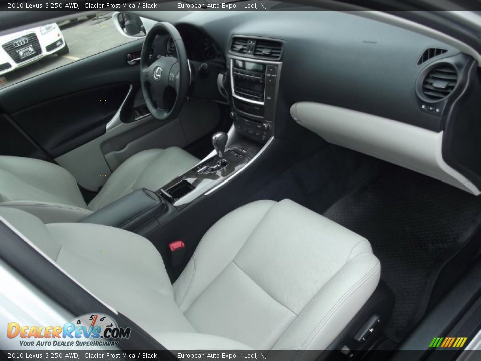 2010 Lexus IS 250 AWD Glacier Frost Mica / Black Photo #18