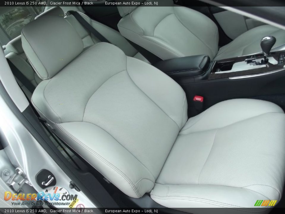 2010 Lexus IS 250 AWD Glacier Frost Mica / Black Photo #19