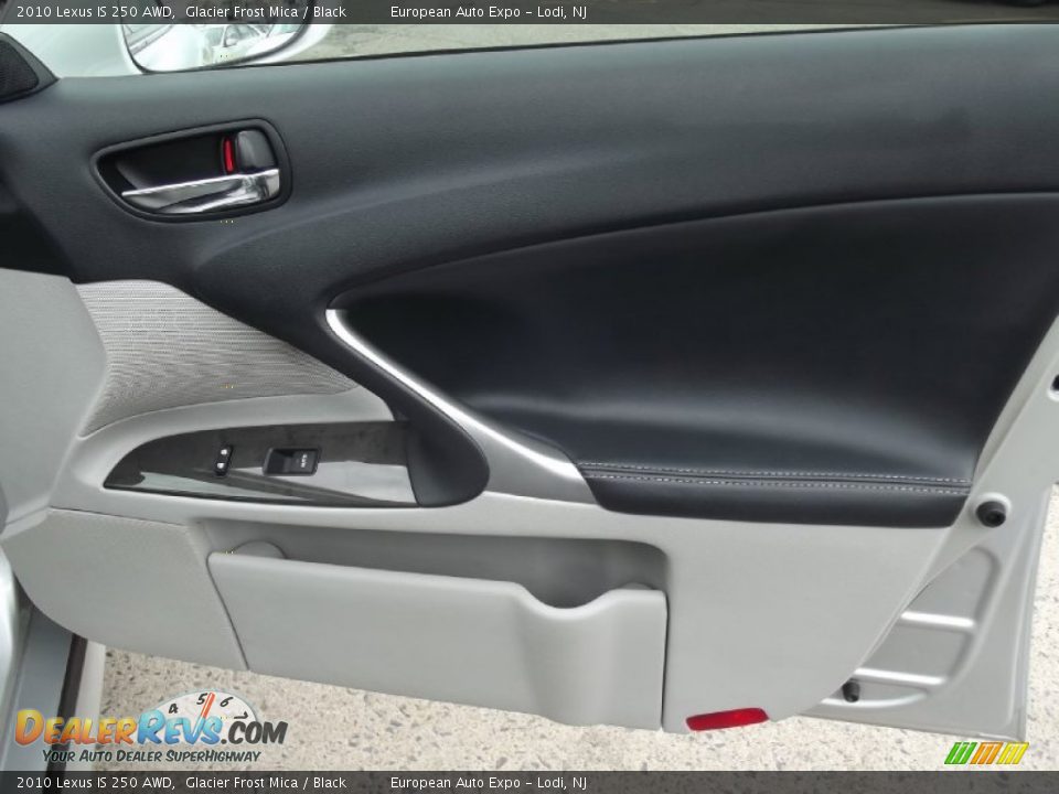 2010 Lexus IS 250 AWD Glacier Frost Mica / Black Photo #20