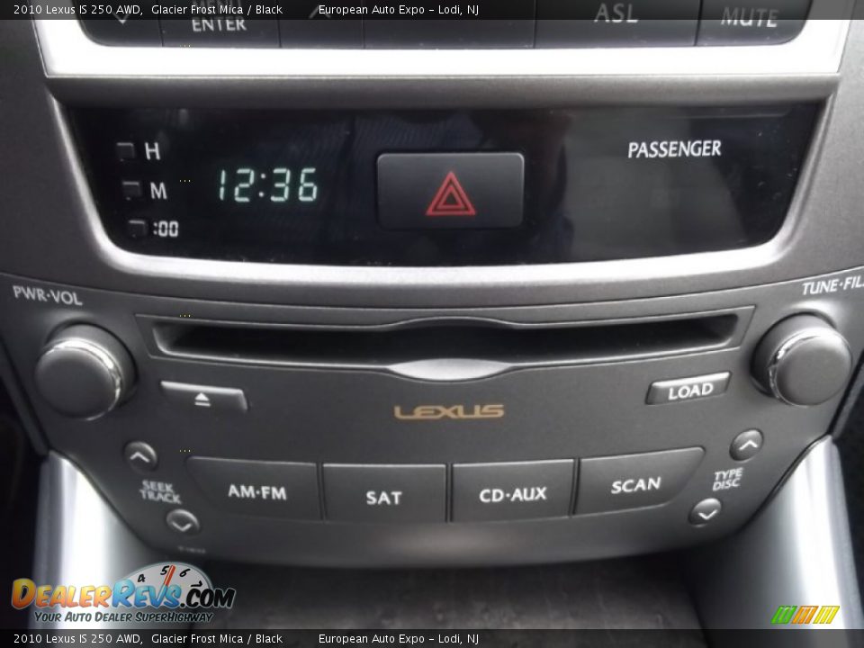 2010 Lexus IS 250 AWD Glacier Frost Mica / Black Photo #26