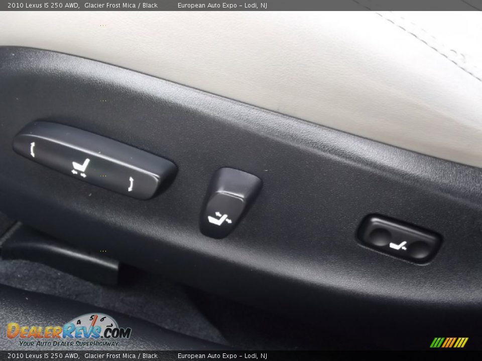 2010 Lexus IS 250 AWD Glacier Frost Mica / Black Photo #31