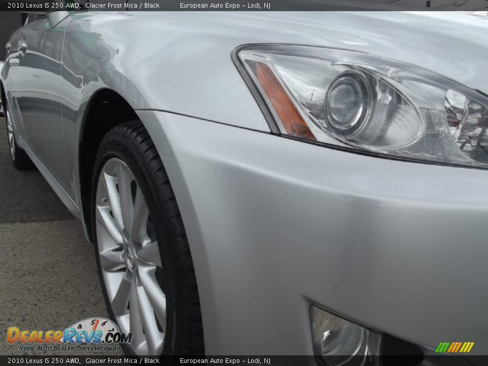2010 Lexus IS 250 AWD Glacier Frost Mica / Black Photo #36