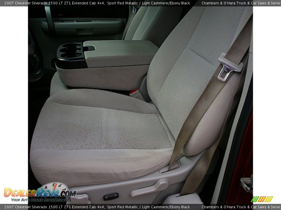 2007 Chevrolet Silverado 1500 LT Z71 Extended Cab 4x4 Sport Red Metallic / Light Cashmere/Ebony Black Photo #2