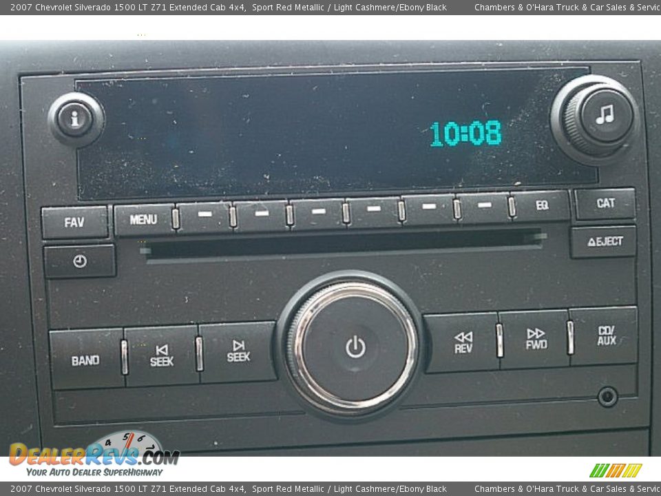 2007 Chevrolet Silverado 1500 LT Z71 Extended Cab 4x4 Sport Red Metallic / Light Cashmere/Ebony Black Photo #4
