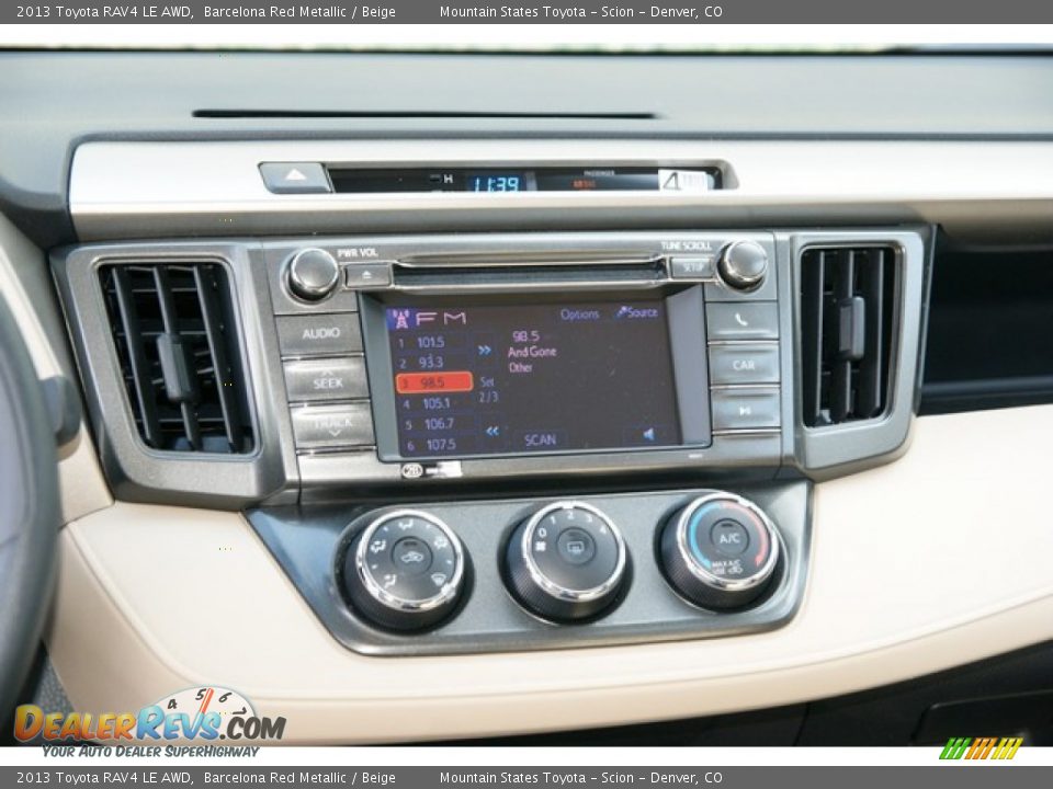 2013 Toyota RAV4 LE AWD Barcelona Red Metallic / Beige Photo #6