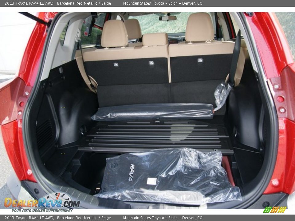 2013 Toyota RAV4 LE AWD Barcelona Red Metallic / Beige Photo #8