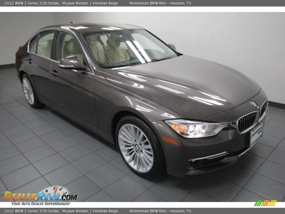 2012 BMW 3 Series 328i Sedan Mojave Metallic / Venetian Beige Photo #8