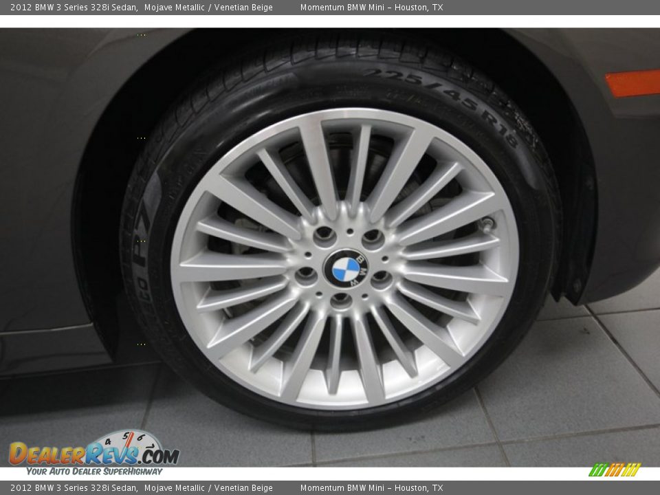 2012 BMW 3 Series 328i Sedan Mojave Metallic / Venetian Beige Photo #10