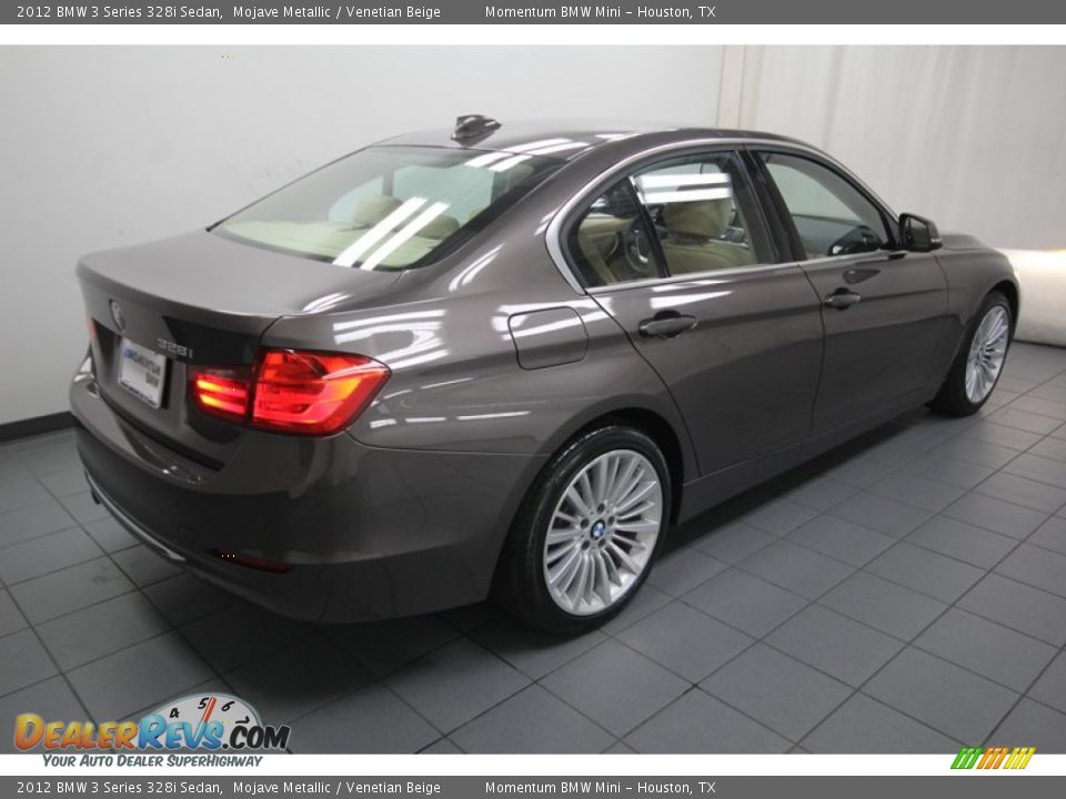 2012 BMW 3 Series 328i Sedan Mojave Metallic / Venetian Beige Photo #11