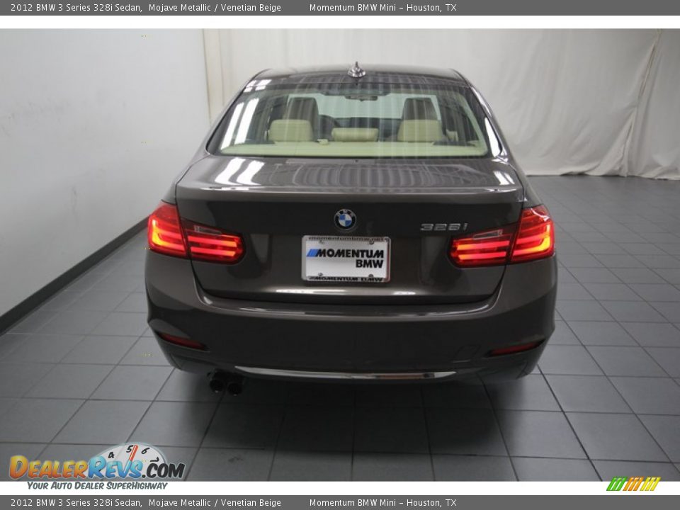 2012 BMW 3 Series 328i Sedan Mojave Metallic / Venetian Beige Photo #12