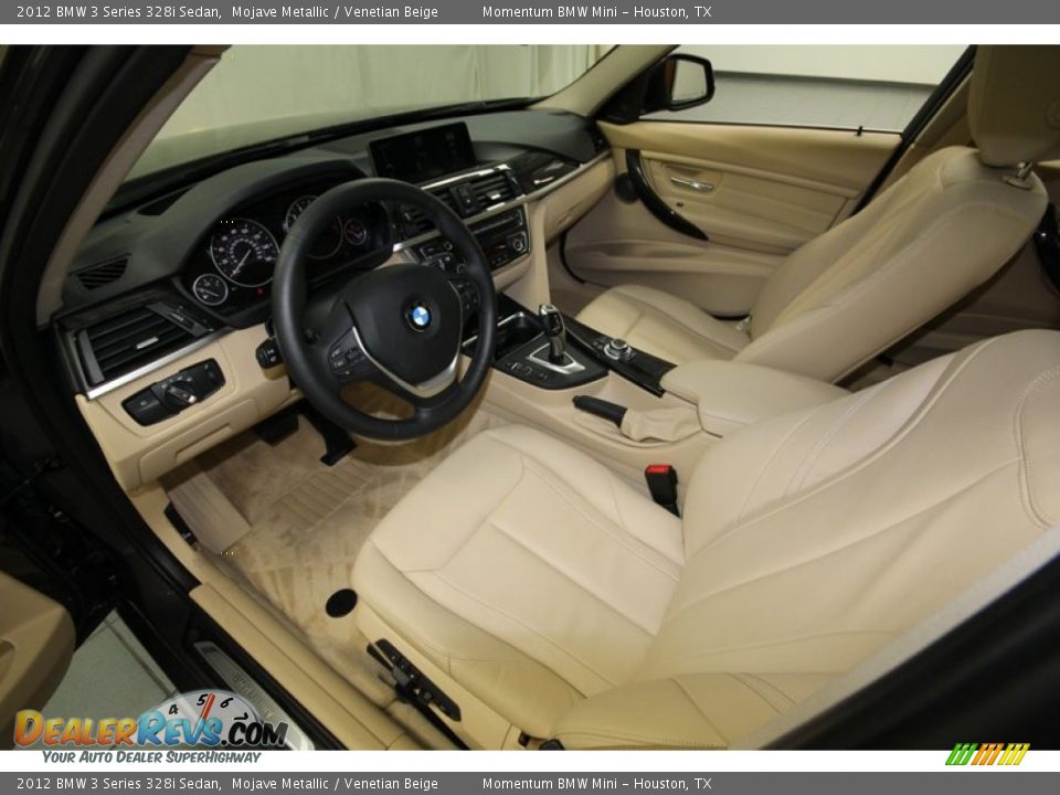 2012 BMW 3 Series 328i Sedan Mojave Metallic / Venetian Beige Photo #13