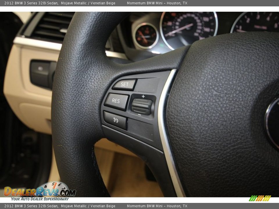 2012 BMW 3 Series 328i Sedan Mojave Metallic / Venetian Beige Photo #29