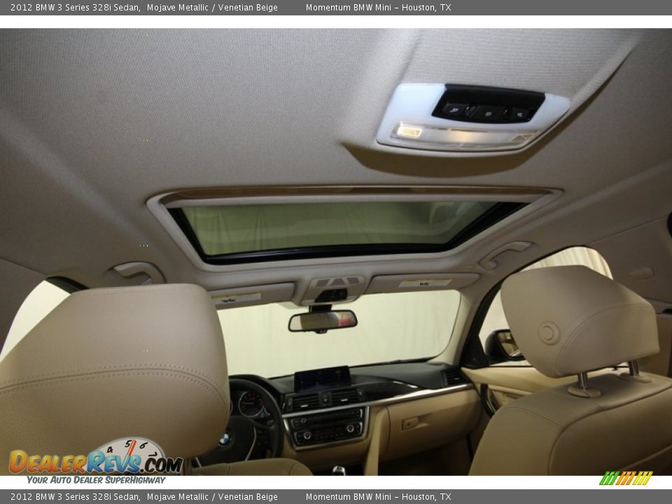 2012 BMW 3 Series 328i Sedan Mojave Metallic / Venetian Beige Photo #34