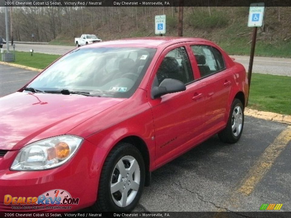 2006 Chevrolet Cobalt LS Sedan Victory Red / Neutral Photo #2