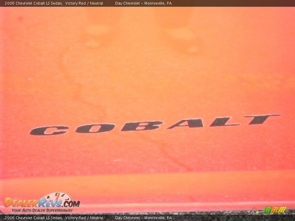 2006 Chevrolet Cobalt LS Sedan Victory Red / Neutral Photo #3