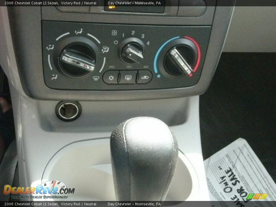 2006 Chevrolet Cobalt LS Sedan Victory Red / Neutral Photo #10