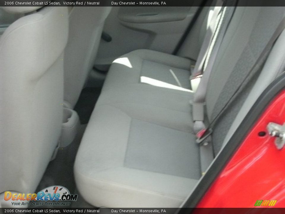 2006 Chevrolet Cobalt LS Sedan Victory Red / Neutral Photo #12