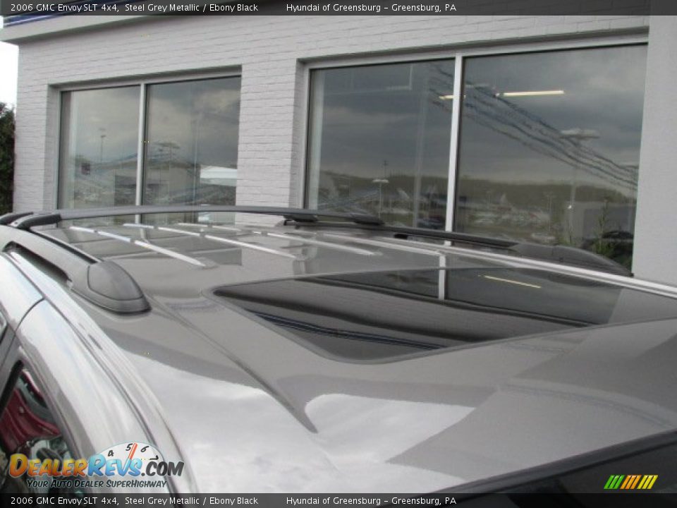 2006 GMC Envoy SLT 4x4 Steel Grey Metallic / Ebony Black Photo #4