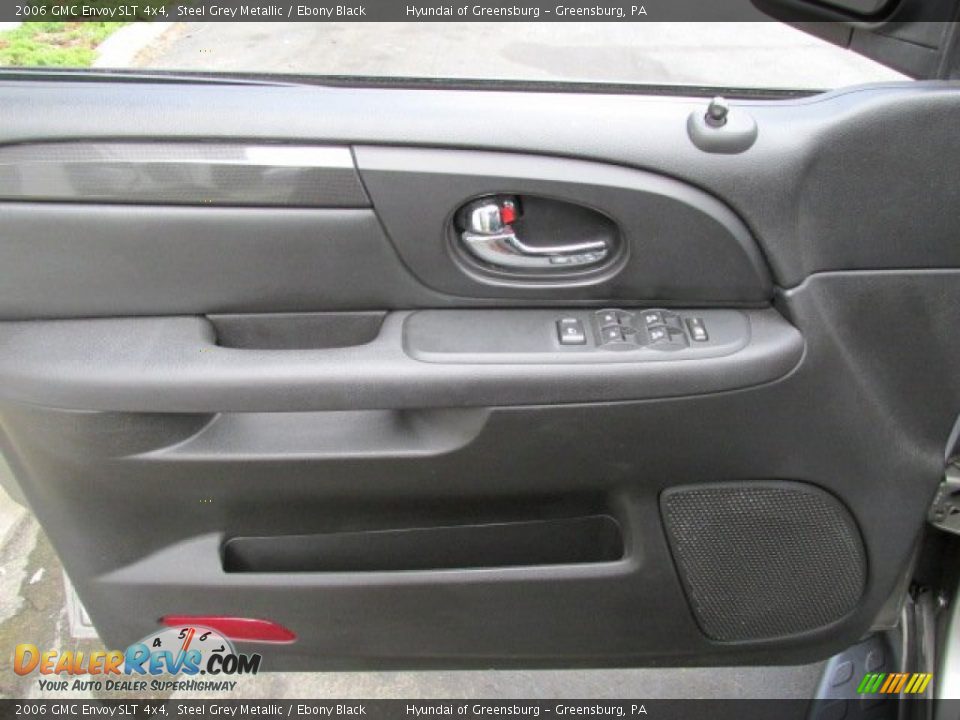 2006 GMC Envoy SLT 4x4 Steel Grey Metallic / Ebony Black Photo #14
