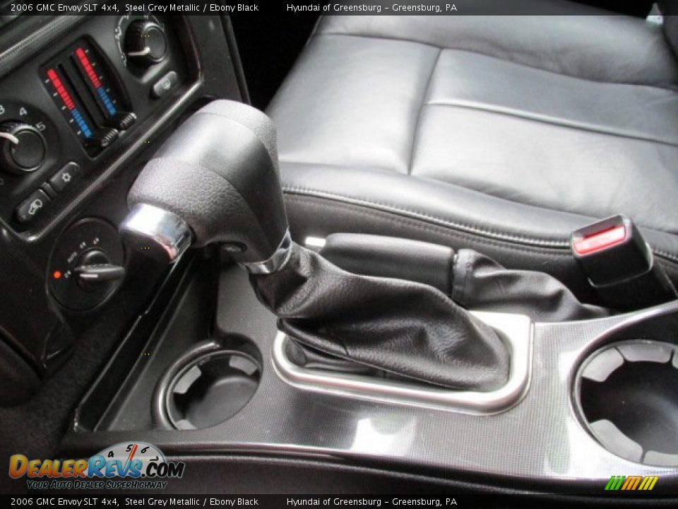 2006 GMC Envoy SLT 4x4 Steel Grey Metallic / Ebony Black Photo #19