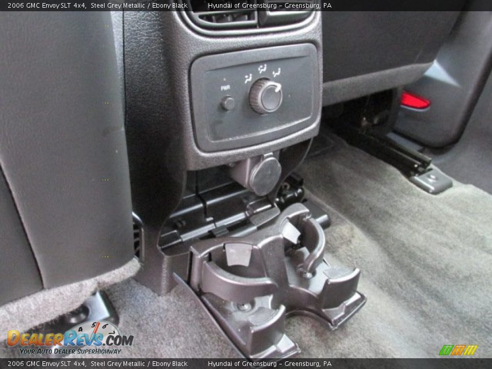 2006 GMC Envoy SLT 4x4 Steel Grey Metallic / Ebony Black Photo #21
