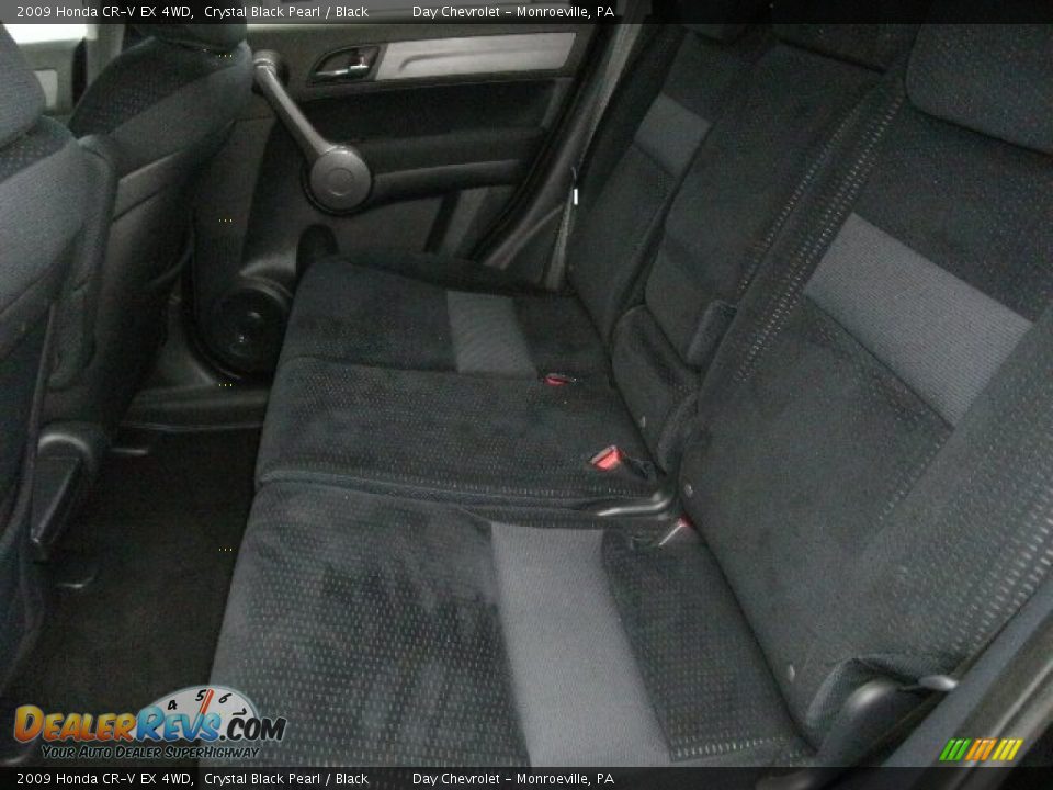 2009 Honda CR-V EX 4WD Crystal Black Pearl / Black Photo #15