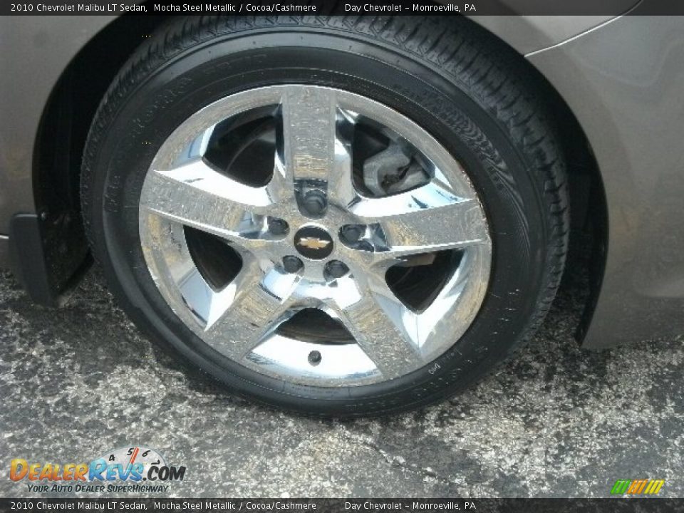2010 Chevrolet Malibu LT Sedan Mocha Steel Metallic / Cocoa/Cashmere Photo #2