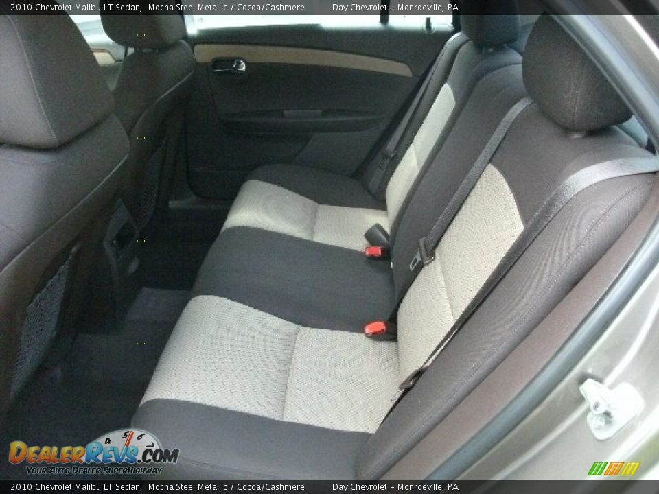 2010 Chevrolet Malibu LT Sedan Mocha Steel Metallic / Cocoa/Cashmere Photo #13