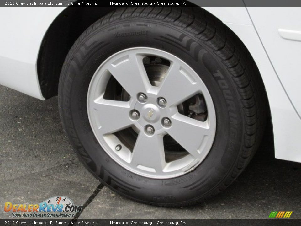 2010 Chevrolet Impala LT Summit White / Neutral Photo #4
