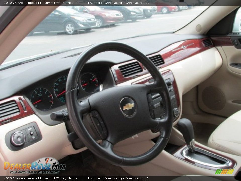 2010 Chevrolet Impala LT Summit White / Neutral Photo #12