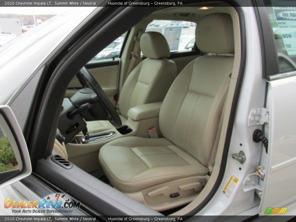 2010 Chevrolet Impala LT Summit White / Neutral Photo #13